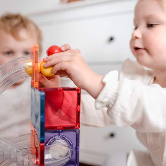 Connetix® Magnetic Tiles Rainbow Ball Run Set